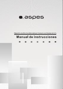 Manual de uso Aspes AAC2024 Aire acondicionado