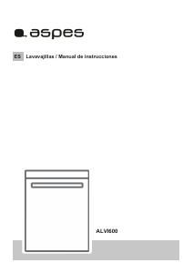 Manual de uso Aspes ALVI600 Lavavajillas