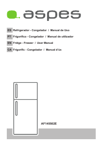 Manual Aspes AF145502E Fridge-Freezer