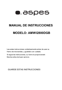 Handleiding Aspes AMWI2800DGB Magnetron