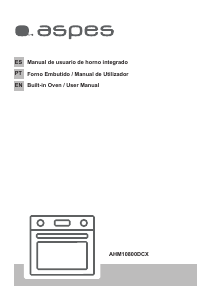 Manual Aspes AHM10800DCX Oven