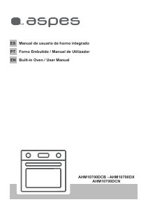 Manual Aspes AHM10700DCB Oven