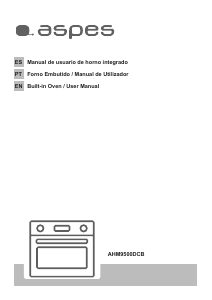 Manual Aspes AHM9500DCB Forno