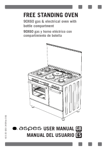 Manual de uso Aspes AKGW5900PBX Cocina