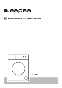 Manual de uso Aspes ALFS96 Lavasecadora