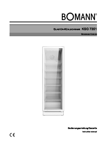 Manual Bomann KSG 7351 Refrigerator