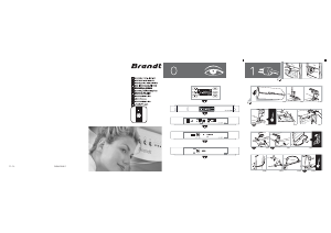 Mode d’emploi Brandt BFU370LNW Congélateur