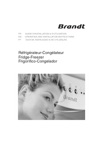 Manual Brandt C3220Z Fridge-Freezer