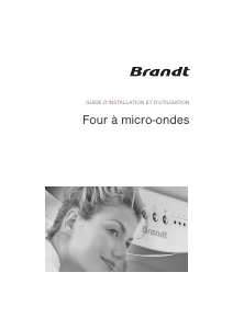Mode d’emploi Brandt C2690ZF1 Micro-onde
