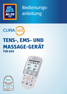 Bedienungsanleitung Curamed TEN 603 TENS-Gerät