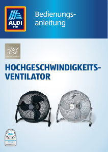 Bedienungsanleitung EasyHome 805887 Ventilator