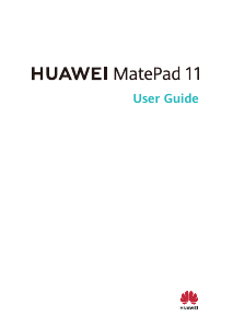 Handleiding Huawei MatePad 11 Tablet