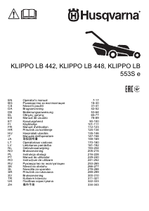 Käyttöohje Husqvarna LB 442 Klippo Ruohonleikkuri