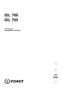 Manual Indesit IDL 700 Dishwasher