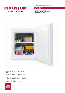 Manual Inventum KS010F++M Freezer