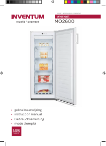 Manual Inventum MO2600 Freezer