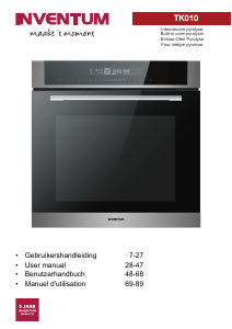 Bedienungsanleitung Inventum TK010 Backofen