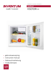 Manual Inventum KS010R++ Refrigerator