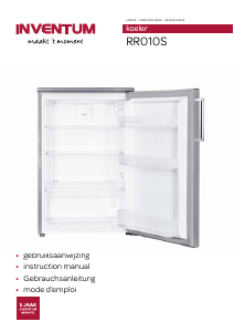 Mode d’emploi Inventum RR010S Réfrigérateur