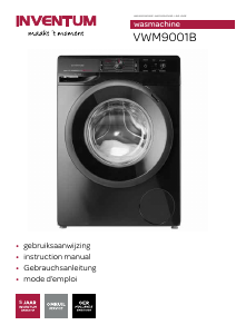 Bedienungsanleitung Inventum VWM9001B Waschmaschine