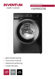 Mode d’emploi Inventum VWM9001B Lave-linge