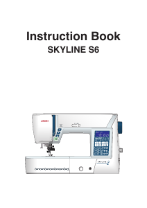 Handleiding Janome Skyline S6 Naaimachine