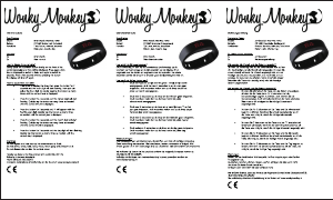 Manuale Wonkey Monkey W50BL Orologio da polso