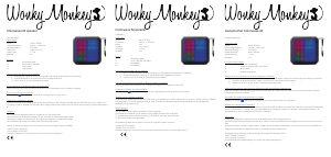 Handleiding Wonkey Monkey WM SP-BT10BL ColorWave M Luidspreker