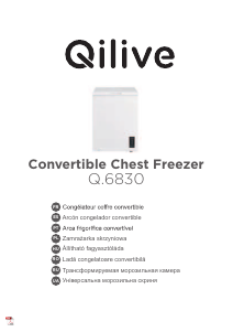 Manual de uso Qilive Q.6830 Congelador