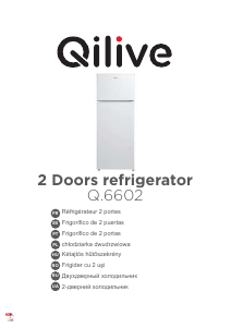 Mode d’emploi Qilive Q.6602 Réfrigérateur combiné