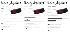 Bedienungsanleitung Wonkey Monkey WM SP-BT20BL ColorWave XL Lautsprecher