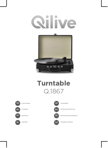 Handleiding Qilive Q.1867 Platenspeler