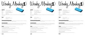 Manual Wonkey Monkey WM PB-4400 Portable Charger