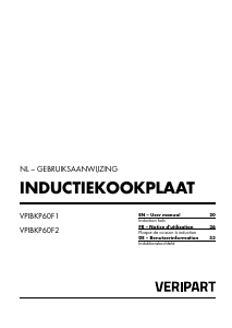 Manual Veripart VPIBKP60F2 Hob