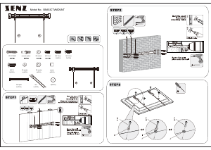 Rokasgrāmata Senz SBASICTVMOUNT Sienas stiprinājums