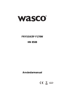 Bruksanvisning Wasco F170W (HN 8508) Frys