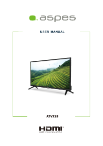 Manual Aspes ATV32B Televisor LED