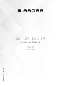 Manual de uso Aspes ATV32SM Televisor de LED
