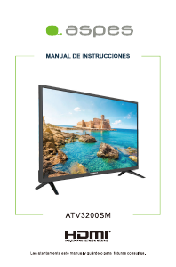 Handleiding Aspes ATV3200SM LED televisie