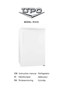 Manual UPO R1410 Refrigerator