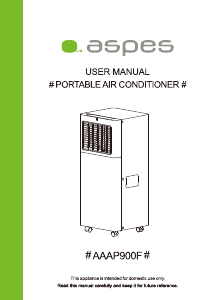 Manual de uso Aspes AAAP900F Aire acondicionado