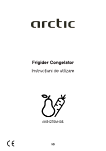 Manual Arctic AK54270M40S Combina frigorifica