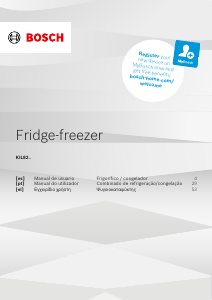 Manual de uso Bosch KIL82VFE0 Refrigerador