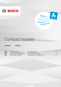 Rokasgrāmata Bosch TAT4M227 Tosteris