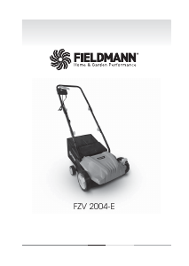 Návod Fieldmann FZV 2004-E Vertikutátor