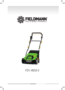 Manuál Fieldmann FZV 4003-E Vertikutátor