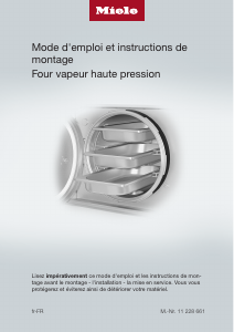 Mode d’emploi Miele DGD 7035-55 Four