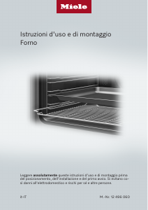 Manuale Miele H 2455 BP ACTIVE Forno