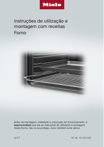 Manual Miele H 2861-1 BP 125 Edition Forno