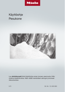 Käyttöohje Miele WSB 383 WCS 125 Edition Pesukone